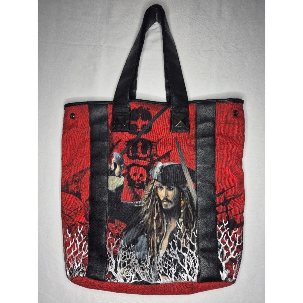 Pirates of the Caribbean Jack Sparrow Tote Bag Purse Fashion Shoulder Bag